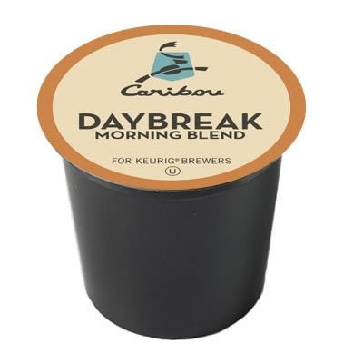 New Brand Caribou Coffee Daybreak Morning Blend 96 K-cups