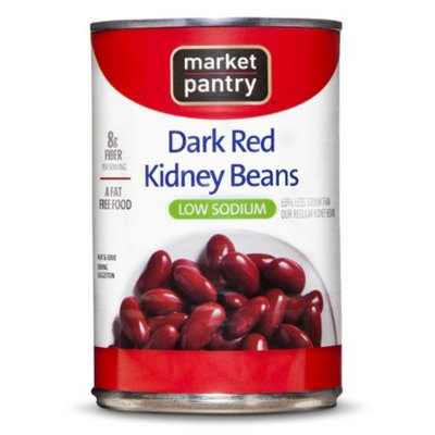 market pantry Market Pantry Low Sodium Dark Red Kidney Beans 15.5 oz