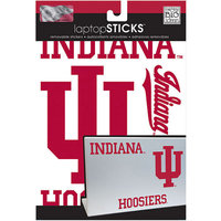 Bulk Buys GM899 Indiana Hoosiers Removable Laptop Stickers Case of 144