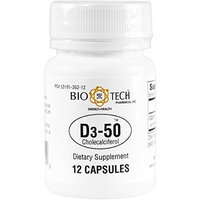 Bio Tech Pharmacal, Inc BioTech Pharmacal - D3-50 (50,000 IU) - 12 Count