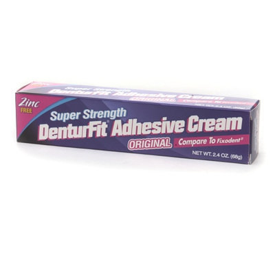 DenturFit Super Strength Denture Adhesive Cream