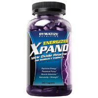 Dymatize Nutrition Energized Xpand Nitric Oxide Reactor, 240 Caplets