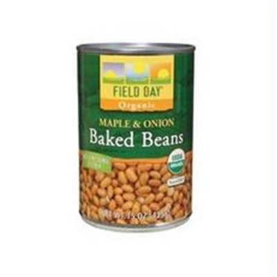 Field Day B03079 Field Day Maple & Onion Baked Beans -12x15oz