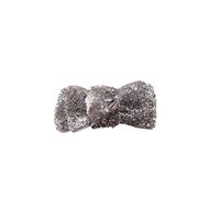 M & D Elecparts Company Ltd. Anima Silver Dog Bow Barrettes - 6 per pack