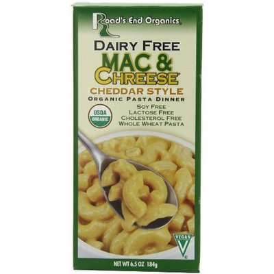 Road's End Organics Mac & Chreese, Organic, 6.5-Ounce Boxes (Pack of 12)