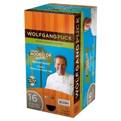 Reunion Island Wolfgang Puck WP79108 Rodeo Dr. Blend Single Cup Coffee Pods, 18-count