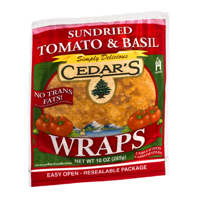Cedar's Wraps Sundried Tomato & Basil