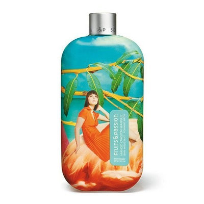 Fruits & Passion Imagine Foaming Bath, Mango Evasion, 16.9 ounce Bottle