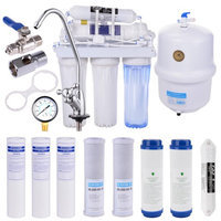 Yescomusa Oem 5 Stage Home Drinking Reverse Osmosis System PLUS Extra 8 Max Water Filters