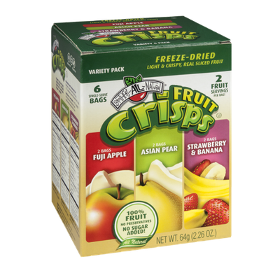 Brothers-All-Natural Fruit Crisps Variety Pack - 6 CT