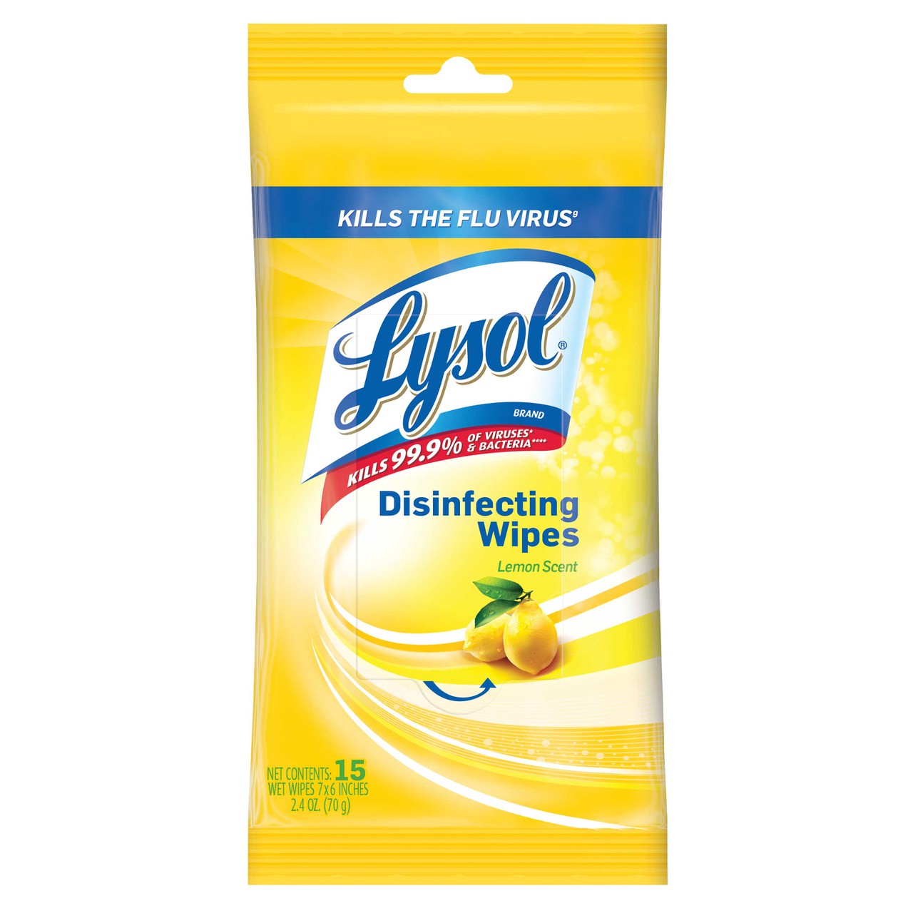 Lysol Disinfecting Wipes - Lemon