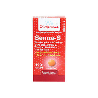 Walgreens Senna-S Tablets, 60 ea