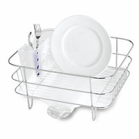 simplehuman KT1130 Stainless Steel Compact Dish Rack