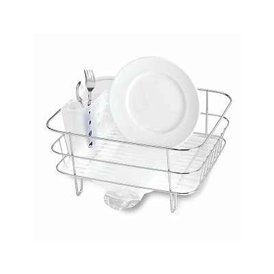 simplehuman KT1130 Stainless Steel Compact Dish Rack