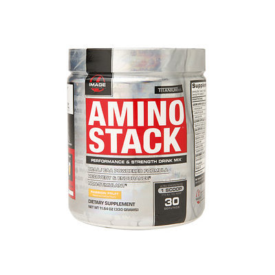 Image Sports - Amino Stack Performance & Strength Drink Mix Passion Fruit - 11.64 oz.