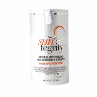 Suntegrity Skincare Natural Moisturizing Face Sunscreen & Primer, SPF 30, 1.7 oz