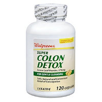 Walgreens Super Colon Detox Laxative Capsules, 120 ea