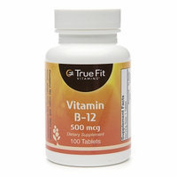 True Fit Vitamins Vitamin B-12, 500mcg