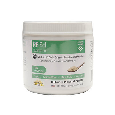 Matrix Healthwerks Inc Mushroom Matrix - Reishi Organic Mushroom Powder - 7.14 oz.