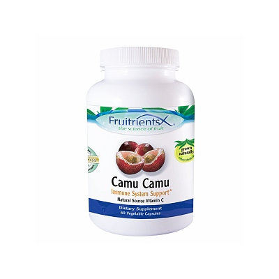 FruitrientsX - Camu Camu Natural Source Vitamin C - 60 Vegetarian Capsules