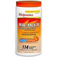 Walgreens Wal-Mucil Laxative/Fiber Supplement Powder Sugar Free