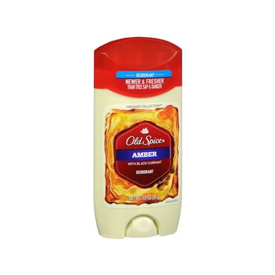 Old Spice Fresher Collection Deodorant, Scent: Amber, 3 oz