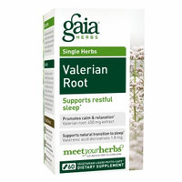 Gaia Herbs Valerian Root, Liquid-Filled Capsules