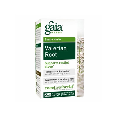 Gaia Herbs Valerian Root, Liquid-Filled Capsules