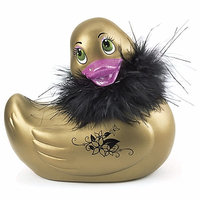 Big Teaze Toys I Rub My Duckie Waterproof Personal Massager, Paris Gold, 1 ea