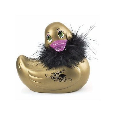 Big Teaze Toys I Rub My Duckie Waterproof Personal Massager, Paris Gold, 1 ea