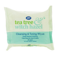 Boots Tea Tree & Witch Hazel Face Wipes