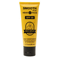 Bee Bald Smooth Plus Daily Moisturizer with SPF 30 Sunscreen, 1.7 oz