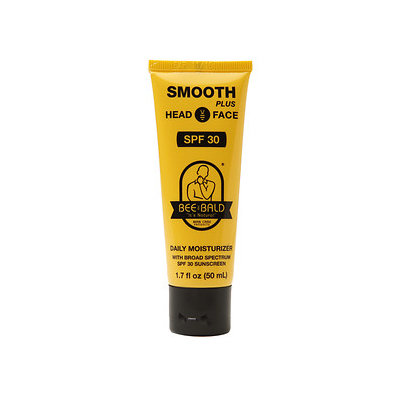 Bee Bald Smooth Plus Daily Moisturizer with SPF 30 Sunscreen, 1.7 oz