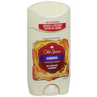 Old Spice Fresher Collection Invisible Solid Antiperspirant/Deodorant, Scent: Amber, 2.6 oz