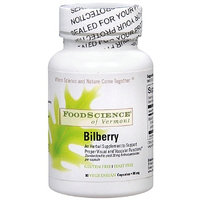 FoodScience of Vermont Bilberry - 80 mg - 90 Capsules
