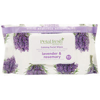 Petal Fresh Botanicals Lavender and Rosemary Calming Facial Wipes (60 Count)