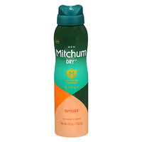 Mitchum Men's Antiperspirant Dry Spray, Sport, 4 oz