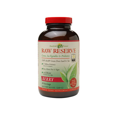 Amazing Grass Berry Raw Reserve Green SuperFood - 30 Servings, Berry