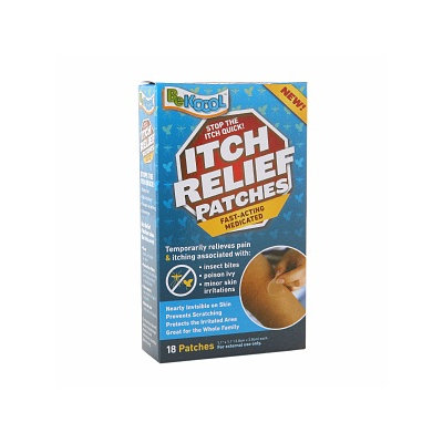Be Koool Itch Relief Patches, 18 Each