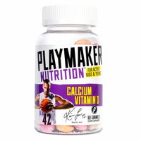 Playmaker Nutrition Vitamin D Plus Calcium Gummies for Teens