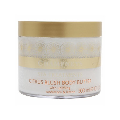 Champneys Citrus Blush Body Butter, Lemon, Orange, Sweet Almond, 10.1 fl oz