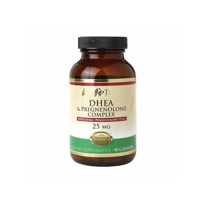 Lifetime DHEA and Pregnenolone Complex 25 mg - 90 Capsules