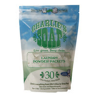 Charlie's Soap Laundry Powder Packets 30 Packets