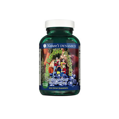 Natures Dynamics Nature's Dynamics Berry Garden Kid's Chewable Probiotics, 60 ea