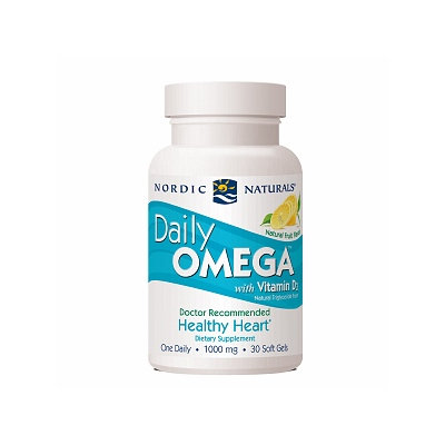 Nordic Naturals Daily Omega with Vitamin D3 Soft Gels
