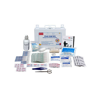 First Aid Only Metal First Aid Kit - 106 Pieces