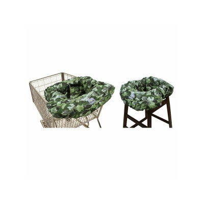 Itzy Ritzy Ritzy Sitzy Shopping Cart & High Chair Cover (Green)