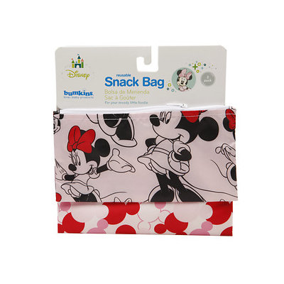 Disney Mickey Mouse & Friends Minnie Mouse Patterned 2-pk. Reusable Snack Bags by Bumkins