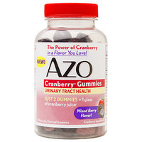 Azo - Cranberry Gummies Mixed Berry - 72 Gummies