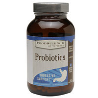 FoodScience of Vermont Probiotics Digestive Support Dietary Supplement, 120 Capsules